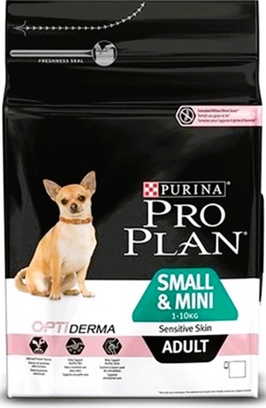 Purina Pro Plan Small ve Mini Sensitive Skin Somonlu Yetişkin Köpek Maması 3 Kg
