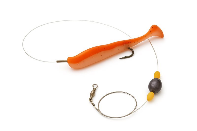 Meito Çelik Tel Levrek Takımı (Turuncu)