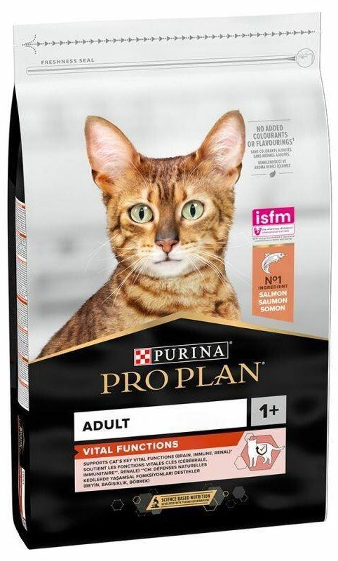 Purina Pro Plan Adult Vital Functions Somonlu Kedi Maması (10 Kg)
