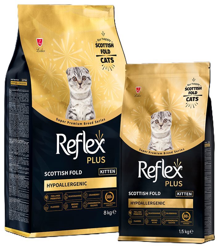 Reflex Plus Scottish Fold Yavru Kedi Maması (1,5 Kg)