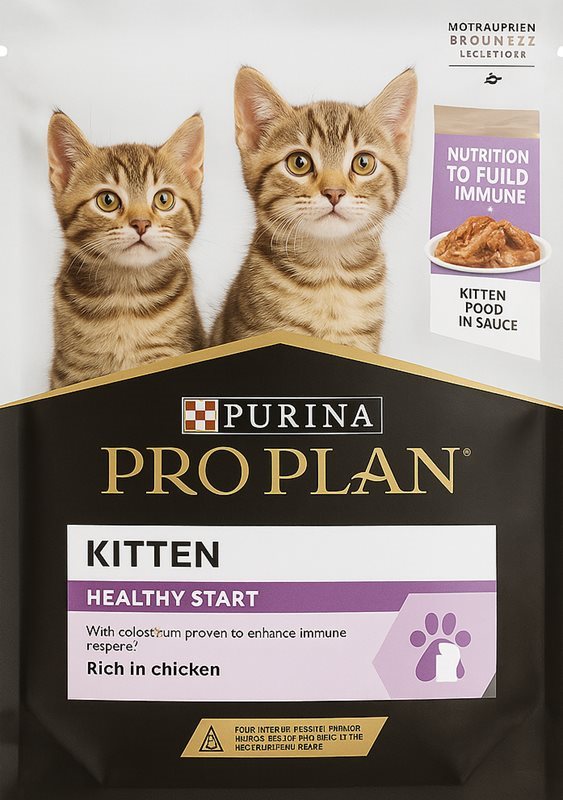 Purina Pro Plan Yavru Kedi Sağlıklı Başlangıç 85 Gr Yaş Mama  (Hindi)