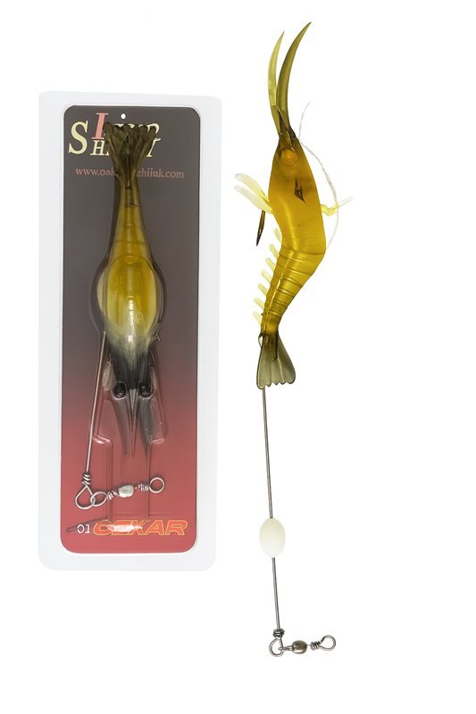 Oskar Karides Sarı (Hazır Takım – Silikon Karides Yem)