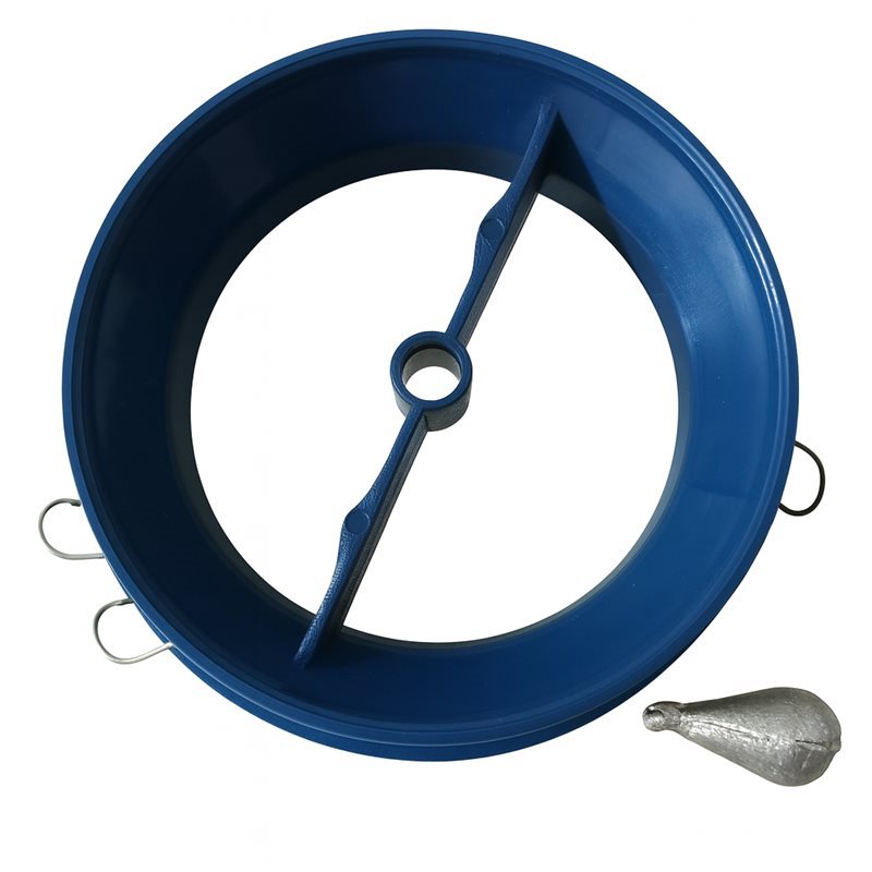 Hazır Kasnak Takımı (Mavi – 3 İğneli Kurşunlu Olta Seti)