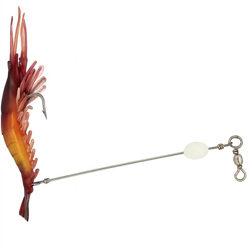 Oskar Karides Kırmızı (Hazır Takım – Silikon Karides Yem)