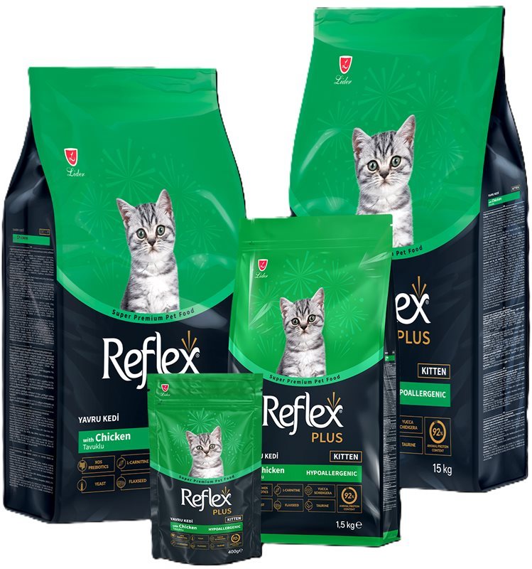 Reflex Plus Kitten Tavuklu Yavru Kedi Maması (1,5 Kg)