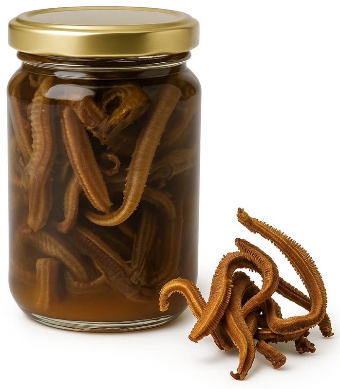 Salamura Boru Kurdu (35 Adet) 1 Kavanoz