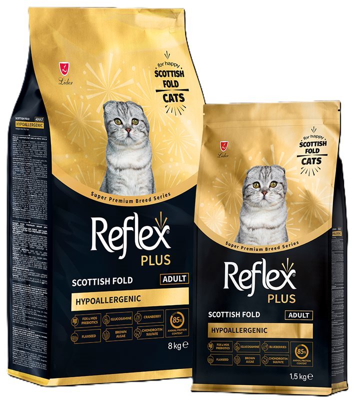 Reflex Plus Scottish Fold Yetişkin Kedi Maması (1,5 Kg)