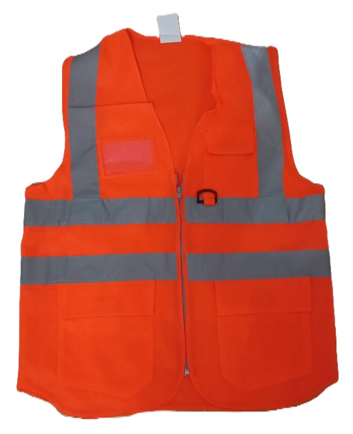 Reflektör İkaz Yeleği Cepli Turuncu