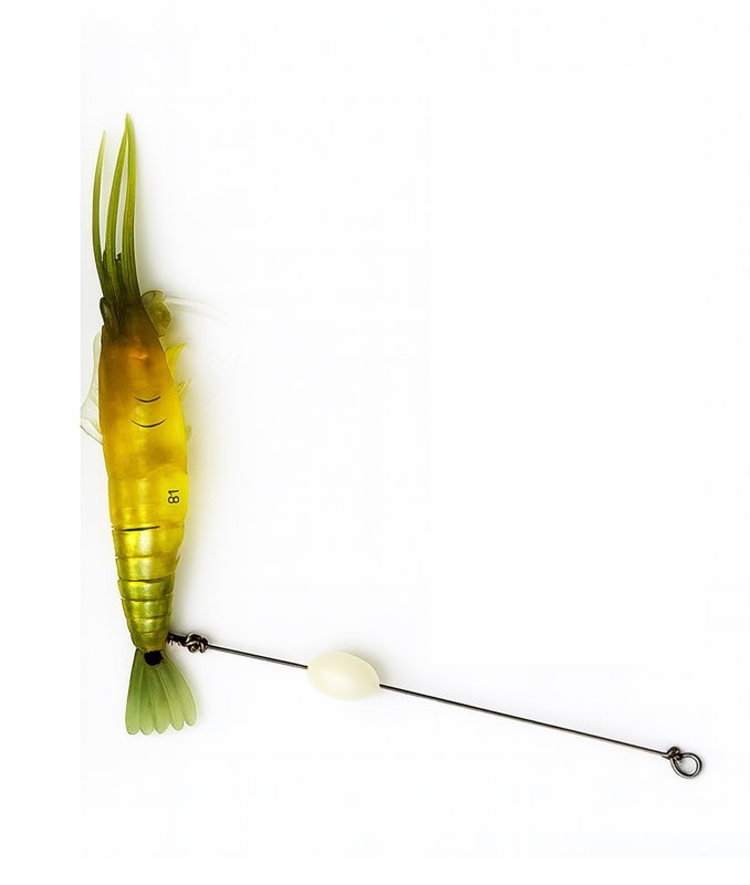 Oskar Karides Sarı (Hazır Takım – Silikon Karides Yem)