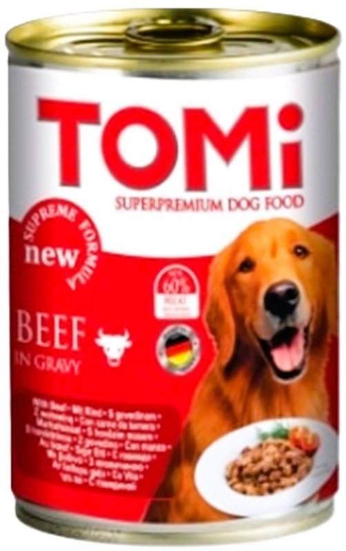 Tomi Beef in Gravy Dana Etli Köpek Konservesi 400 Gr