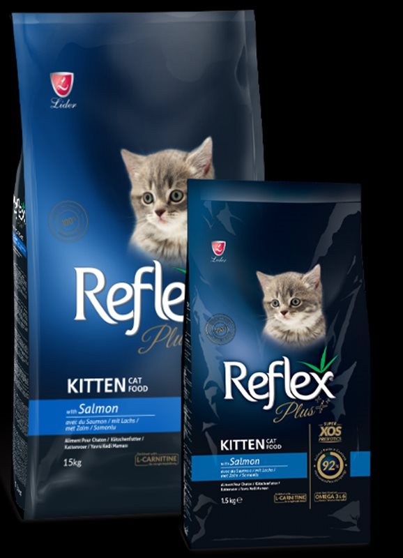 Reflex Plus Somonlu Yavru Kedi Maması (1,5 Kg)