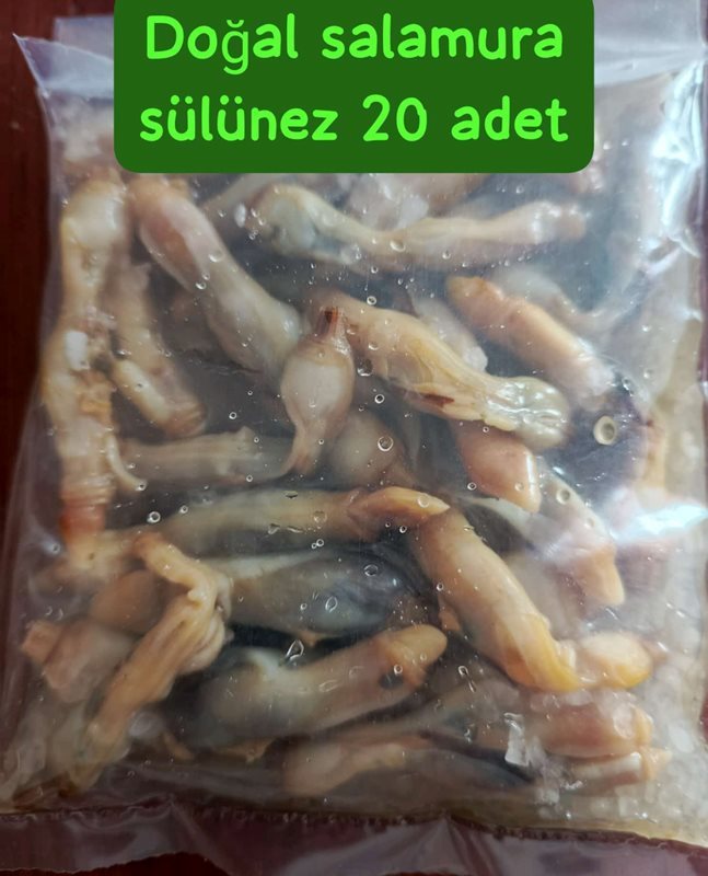 Doğal Salamura Sülünez (20 Adet)